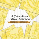 Bring Your Designs to the Next Level with Our Radiant Yellow Marble Backgrounds
