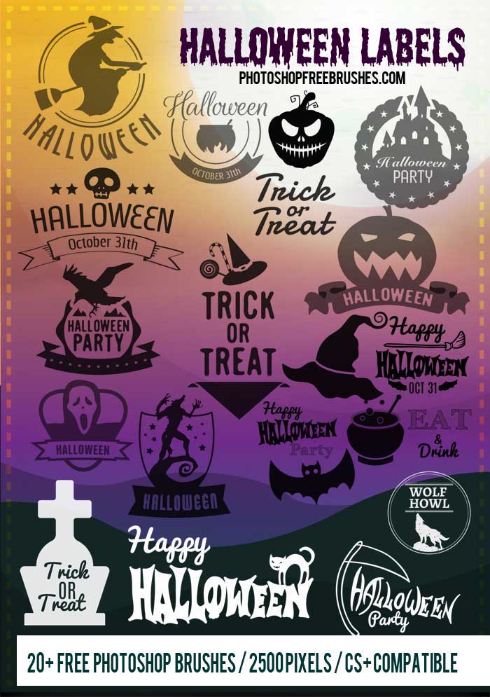 halloween labels