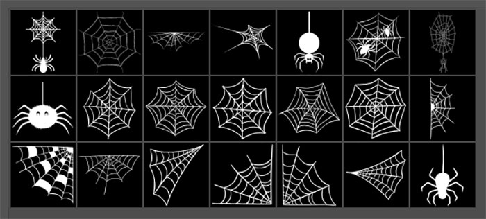 halloween spider webs