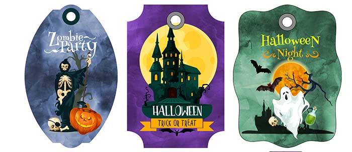 printable halloween gift tags