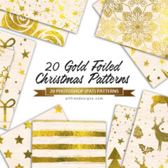 Transform Your Designs with Luxurious Gold Christmas Patterns