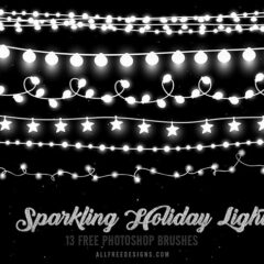 13 Holiday Lights Brushes to Light Up Your Designs