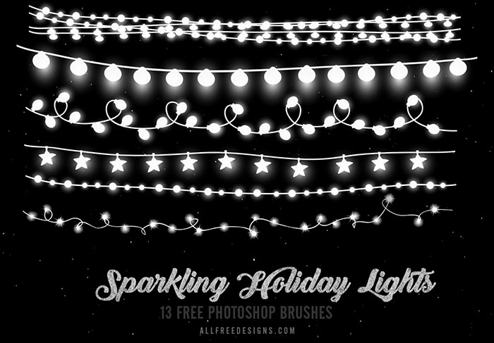 free photoshop christmas brushes download