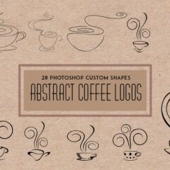 Introducing: Abstract Coffee Logo Shapes for Uniquely Crafted Designs