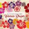 Tropical Vibe with Hibiscus Flower Shapes: Free Photoshop Custom Shapes for Summer Designs