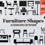 Boost Your Artwork and Designs with 48 Modern Furniture Custom Shapes