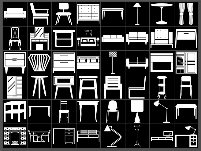 furniture shapes