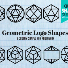 Embrace Modern Sophistication with Geometric Logo Shapes