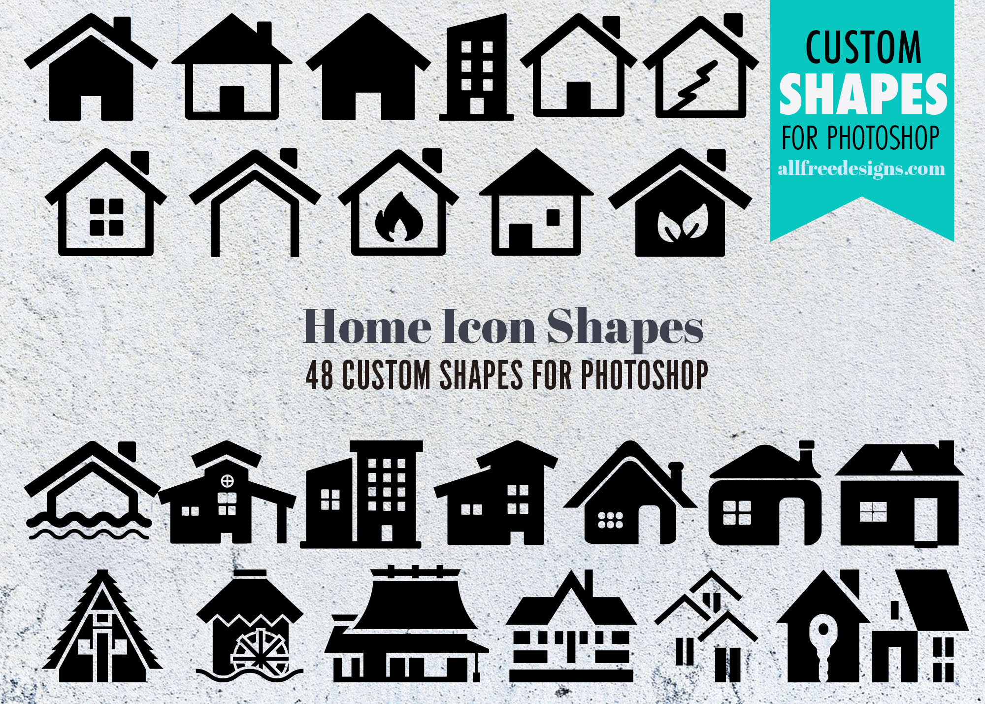home icon shapes