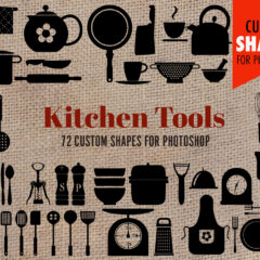 Transform Your Restaurant and Store Graphics with Free Kitchen Tools and Utensils Shapes
