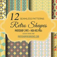 200+ Retro Background Patterns for Web and Print Designs
