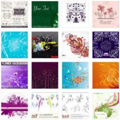 Swirl Clip Art: 50+ Free Vector Flowers, Leaves, Foliage